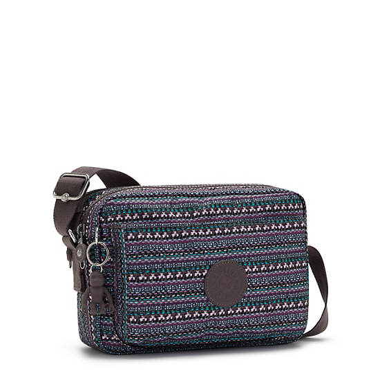 Kipling Abanu Medium Printed Crossbody Veske Marineblå | NO 2192HA